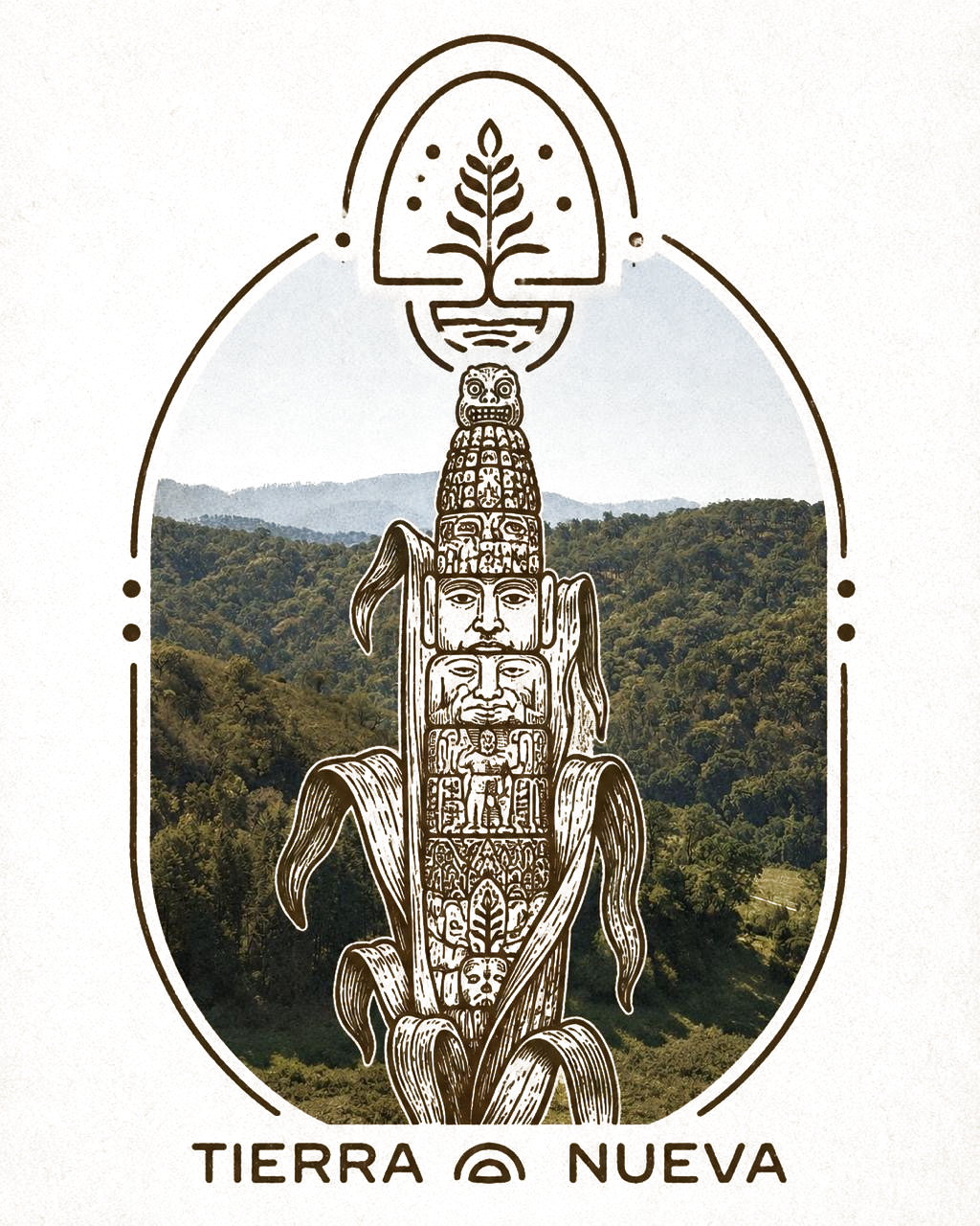 Tierra Nueva — sello